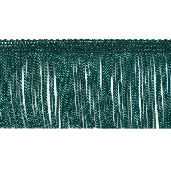 20 Yards of 2" Chainette Fringe Trim | 20 yard cut Teal {1}