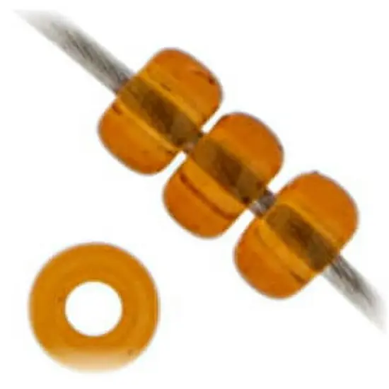 Miyuki 250g Transparent Round Seed Beads, 11/0 Topaz #133 {2}