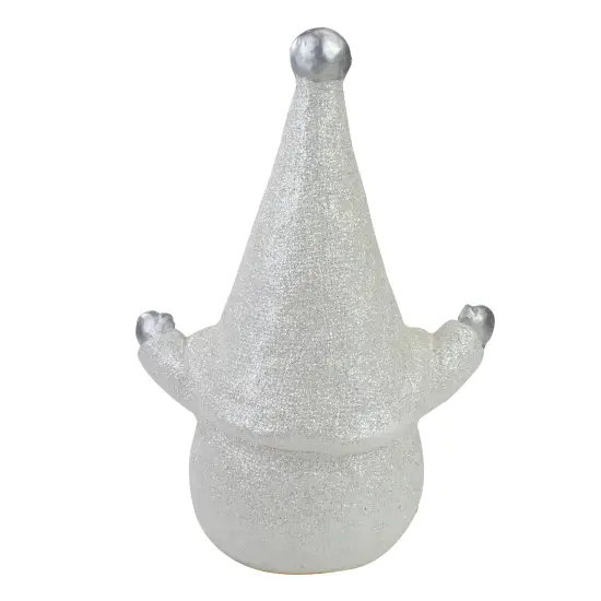 Northlight LED Lighted Gnome Christmas Decoration - 17" - White and Gray {4}
