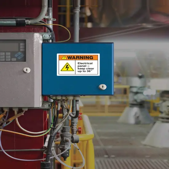 Avery Durable ID Labels, TrueBlock Technology, Permanent Adhesive, 5" x 3-1/2", 200 Labels (61532) {4}