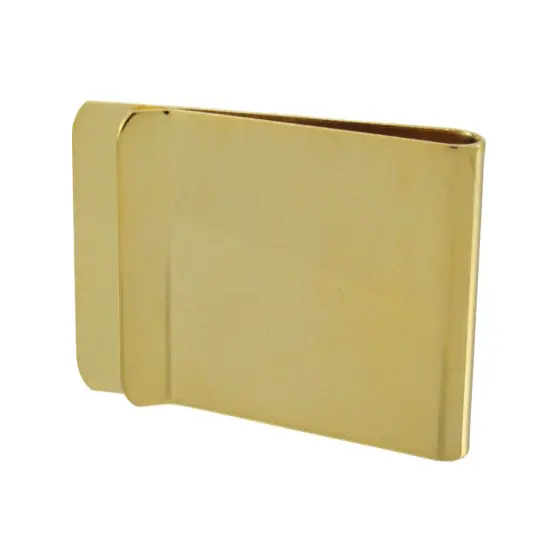 Gold Plated Etched Law Scales Money Clip {4}