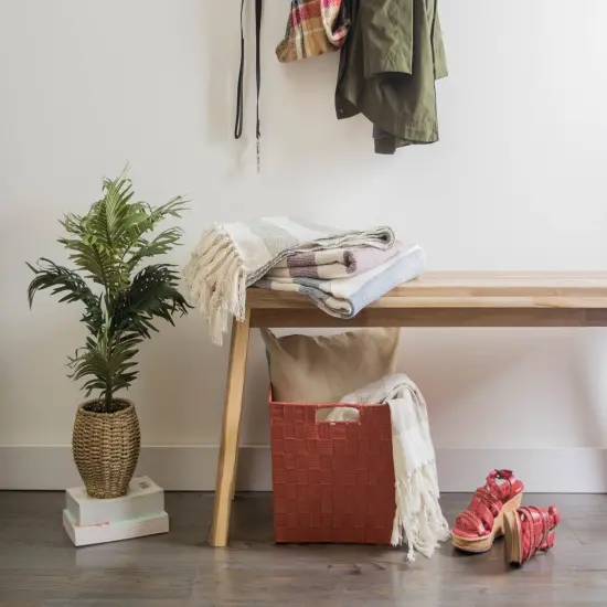 Contemporary Home Living White and Gray Cabana Striped Knitted Fringed Throw Blanket 50" x 60" {3}