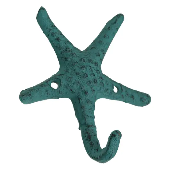 Cast Iron Starfish Decorative Wall Hooks {4}
