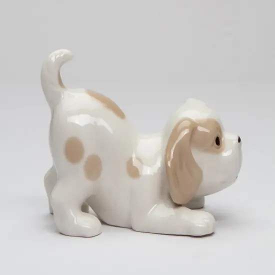 Ceramic Playful Dog Figurine, Home D&eacute;cor, Gift for Her, Mom, Him, Dad, Friend, Dog Lover Gift, Pet Loss Gift {4}