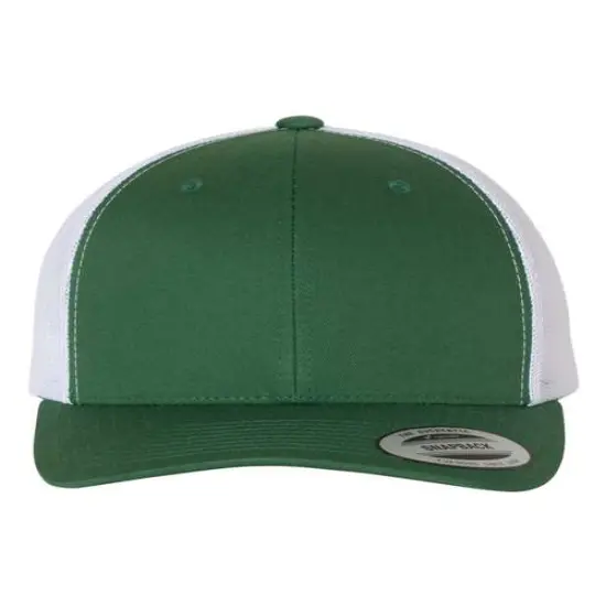 YP Classics&reg; Retro Trucker Cap Evergreen/ White {1}