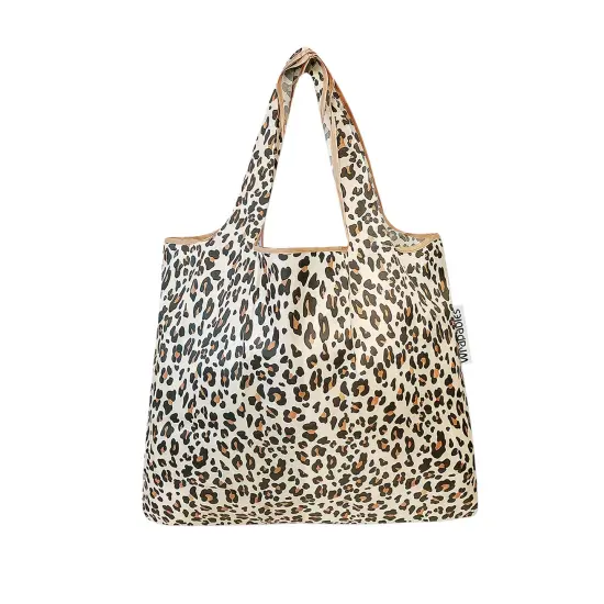 Wrapables Small Foldable Tote Nylon Reusable Grocery Bags Wild Cat {2}
