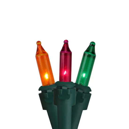 Northlight Christmas Mini Light Set - Multi-Color - 10' Green Wire - 50ct {1}
