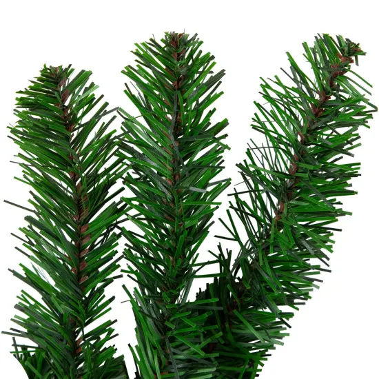 Northlight Balsam Pine Artificial Commercial Christmas Garland - 50' x 14" - Unlit Green {6}