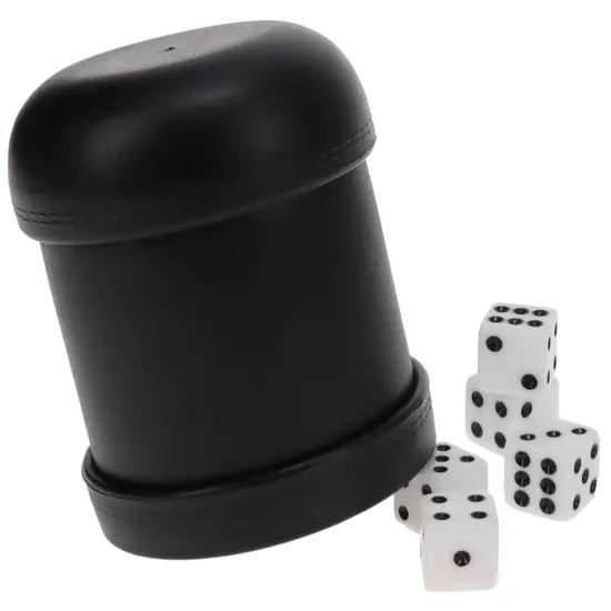 WE Games Liar's Dice Set of 4 Plastic Cups {6}