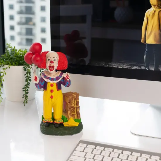 OFFICIAL Pennywise Bobble Head | Exclusive IT Collectible | 8" Resin Figure {6}