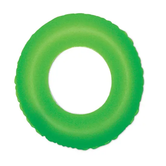 Swim Central Inflatable Neon Lime Green Swimming Pool Inner Tube, 35-Inch {1}