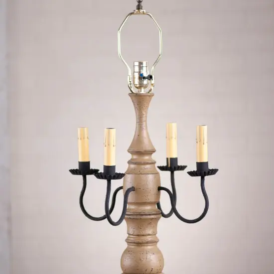 Bradford Lamp Base in Pearwood {4}