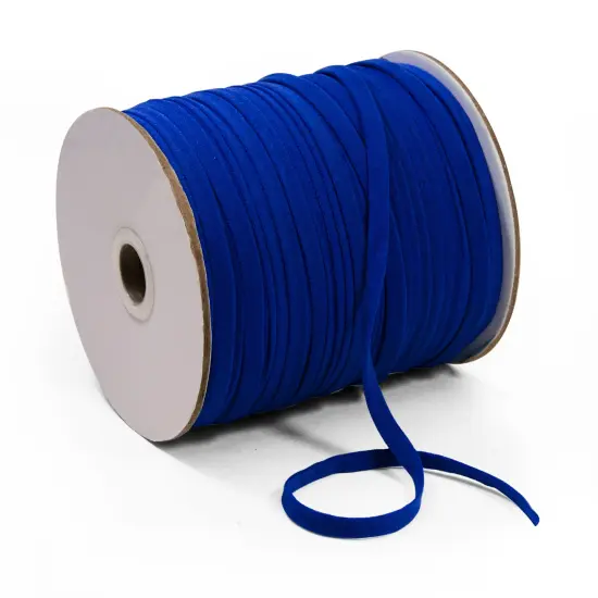 1/4" Ultra Soft Knit Elastic Band - 100 Yard Spool Royal Blue {1}