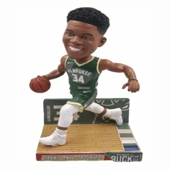 Milwaukee Bucks G. Anetetokounmpo #34 Big Ticket Series NBA Bobblehead {1}