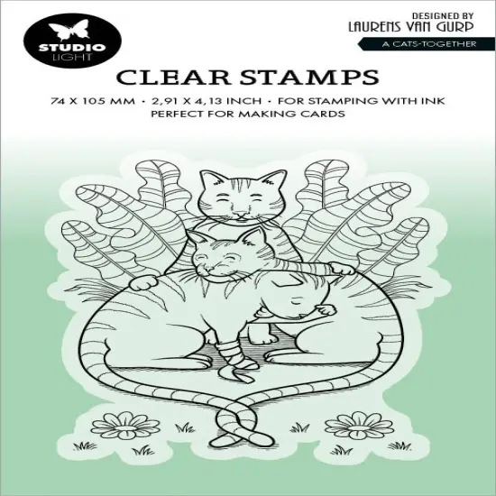 Studio Light Clear Stamp By Laurens-Nr. 565, A Cats-together {1}