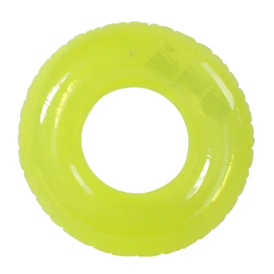 Swim Central Inflatable Swim Ring Tube Pool Float - 30" - Yellow {1}