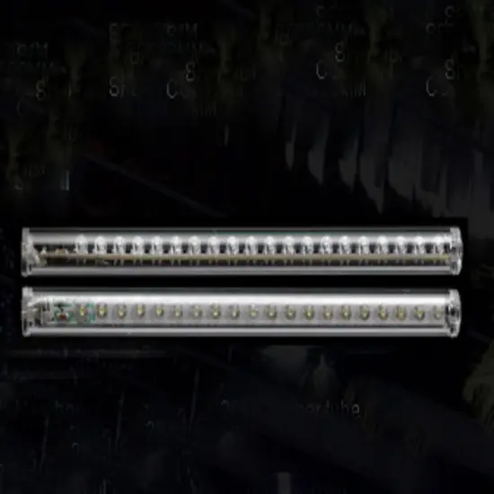 Kurt Adler LED Single Sided Dripping Icicle Christmas Light Tubes - 5ct White {3}