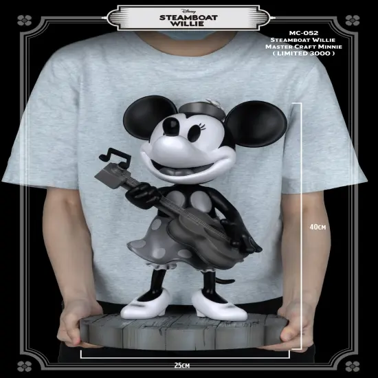 Steamboat Willie Master Craft Minnie Table Top Statue {2}