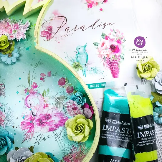 Prima Marketing Rub-Ons 6"X12" 3/Pkg-Postcards From Paradise {3}