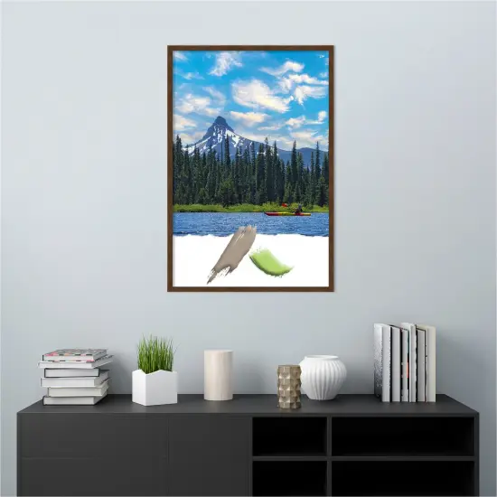 Carlisle Narrow Wood Picture Frame, Photo Frame, Art Frame Carlisle Brown {5}