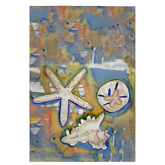 Betsy Drake Beach Treasures Guest Towel {1}