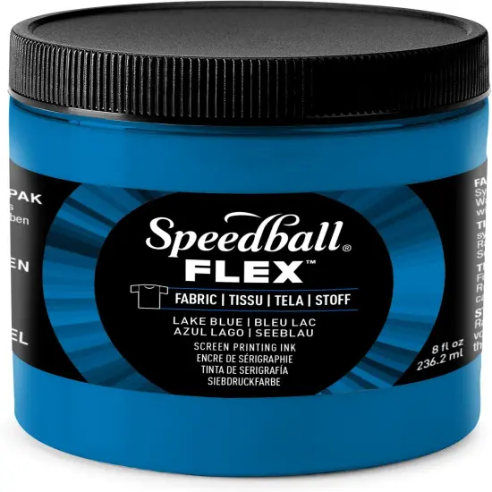 Speedball Flex Screen Printing Fabric Ink 8oz {2}