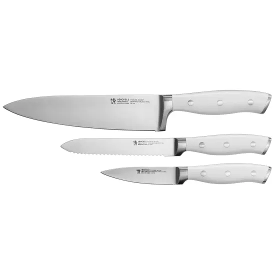 Henckels Forged Accent 3-pc Starter Knife Set - White Handle {1}