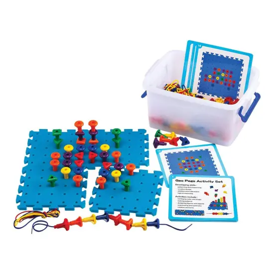 EDX Education Co Geo Pegs Classroom Set - 172 Pieces {1}