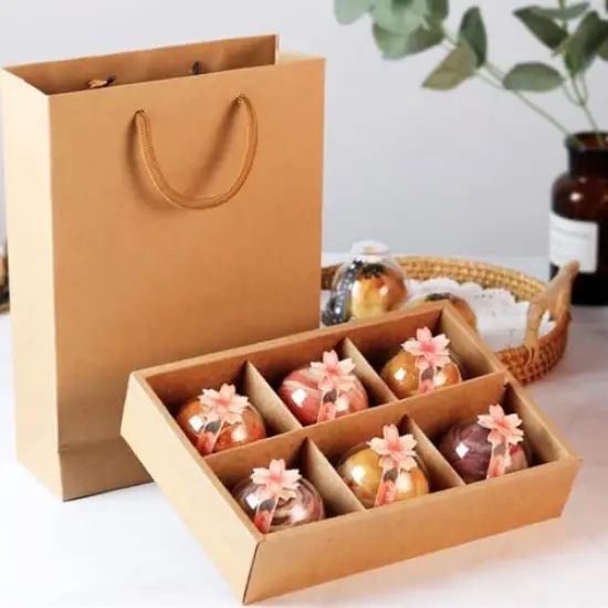 50 Pack 2 Inch of Clear plastic mini Cake Cookies muffins dome box wedding birthday gift box (Gold) {2}