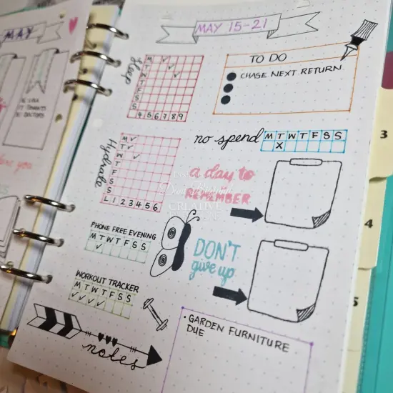 Creative Expressions Stencil 4"x6" By Helen Colebrook-Let's Get Documenting {3}