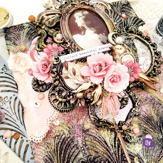 Finnabair Decor Moulds 5"X8"X8mm-Vintage Ladies {5}