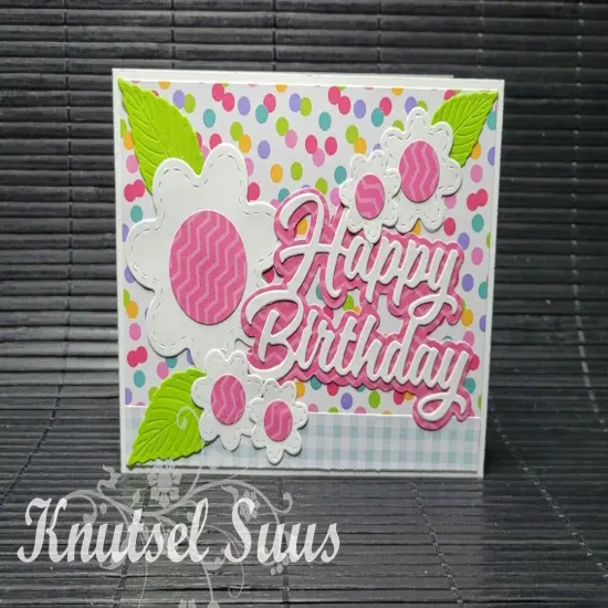 Karen Burniston Dies-Twist Flower Pop-up {4}