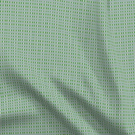 Various Fabrics by the Yard or Fat Quarter Green Blue Plaid Gingham Check Hand Drawn Small Scale Custom Printed Fabric by Spoonflower {5}