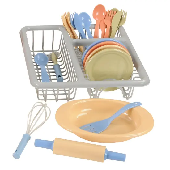 Kaplan Early Learning Company Toddler Kitchen Playset - 52 Pieces {4}