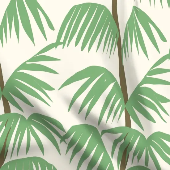 Various Fabrics by the Yard or Fat Quarter Abstract Palms Tropical Stripe Nature Minimalist Summer Vibes Large Scale Custom Printed Fabric by Spoonflower {5}