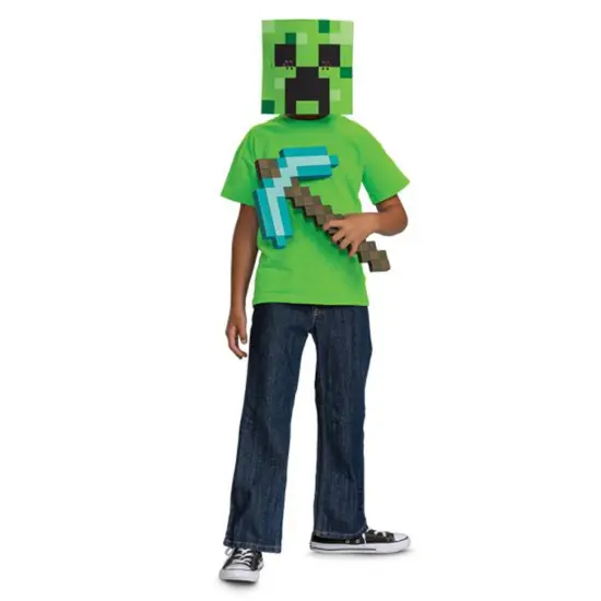 Minecraft Pickaxe and Mask Child Accessory Set {3}