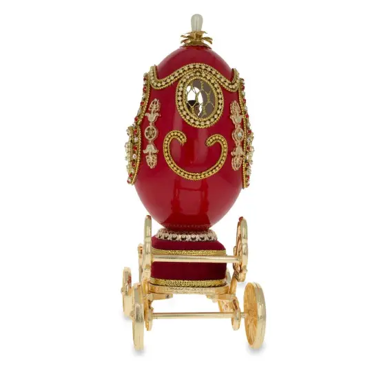 Royal Wedding Coach Musical Egg 7.1 Inches {6}