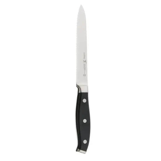 Henckels Forged Premio 5-inch Serrated Utility Knife {1}