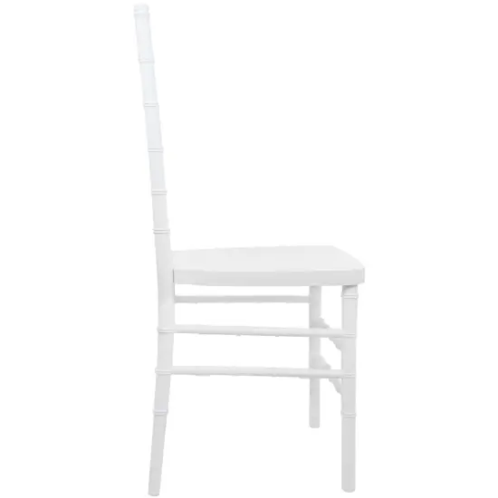 Emma and Oliver Resin Chiavari Chair White {4}