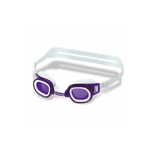 Swim Central St. Lucia Recreational Swimming Pool Goggles - 6.25" - Purple {1}