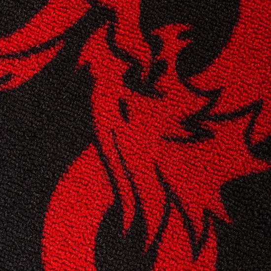 Dungeons & Dragons Red D20 Dice Printed Area Rug | 52 x 45 Inches {3}