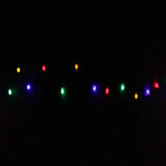 PENN LED G20 Globe Christmas Lights - Multi-Color - 80' Green Wire - 240ct {3}