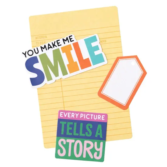 Shimelle Main Character Energy Ephemera Die-Cuts-51/Pkg {4}