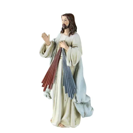 Roman Joseph's Studio Renaissance Divine Mercy Jesus Figurine - 6" White {3}