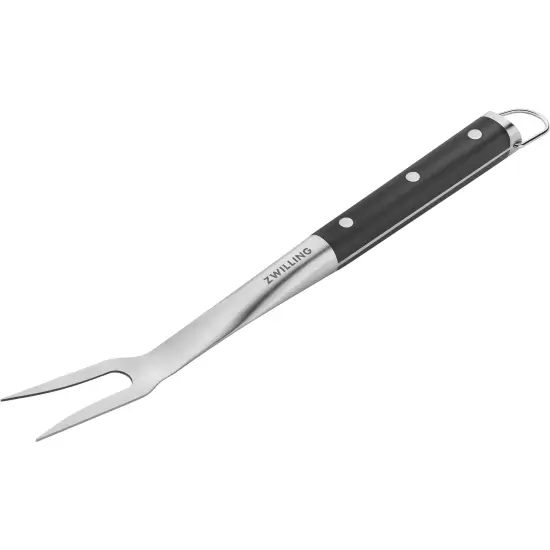 ZWILLING BBQ+ 16-inch Triple-Rivet Stainless Steel Grill Meat Fork {1}