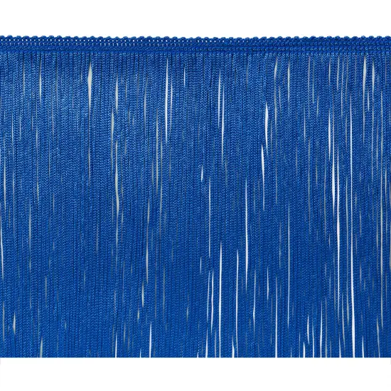 10 Yards of 4" Chainette Fringe Trim | 10 yard cut Royal Blue {1}