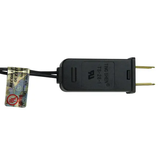 Kurt Adler Sons of Anarchy&trade; Grim Reaper LED Mini Christmas Lights - 8.75 ft Black Wire - 10ct Red {3}