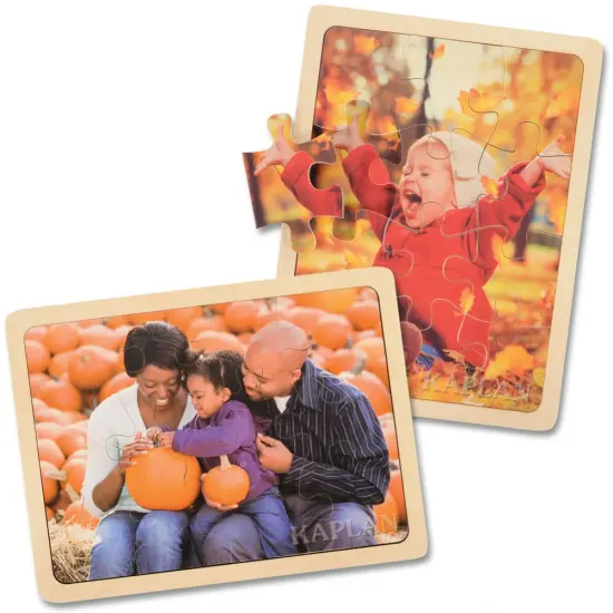 Kaplan Early Learning Company Four Seasons Puzzles - Set of 8 {6}