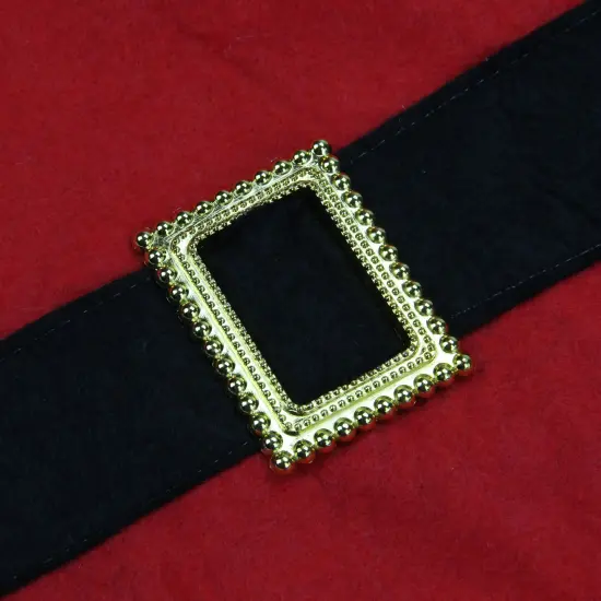 Northlight Unisex Adult Santa Claus Christmas Apron with Hat - One Size - Red and White {4}