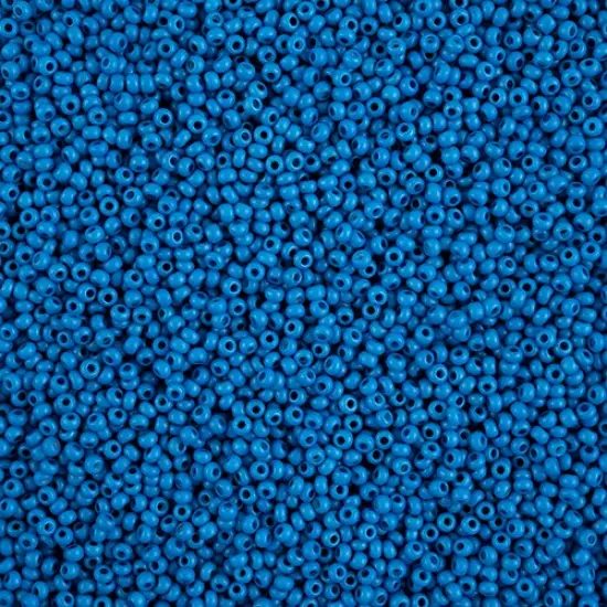 John Bead 10/0 Terra Intensive Matte Czech Glass Seed Beads, 500g Blue {1}